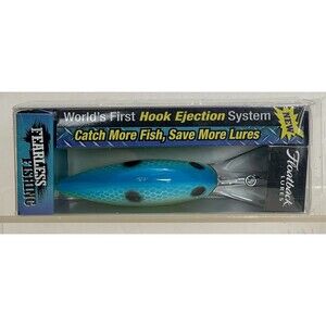 Floatback Lures Fishing Lures “World’s First Hook Ejection System” NIB
